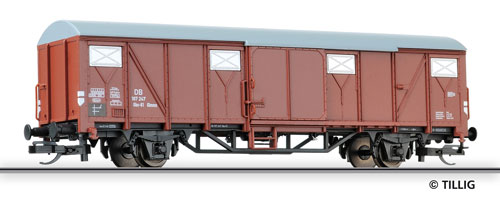 2 axle Box car type Glmms 61<br /><a href='images/pictures/Tillig/17150.jpg' target='_blank'>Full size image</a>